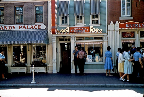 Disneyland Main Street Forced Perspective
