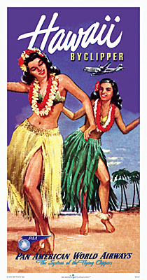 Hawaii Clipper Poster