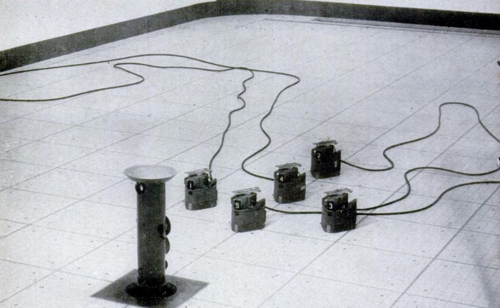 Submarine Trainer Simulation Floor 1950