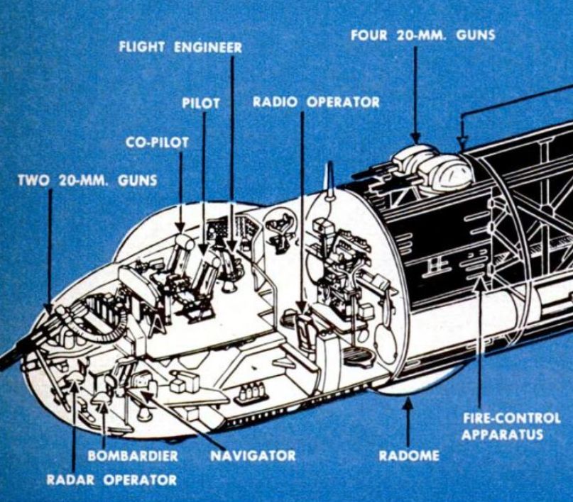 b-36-cockpit-cutaway-drawing