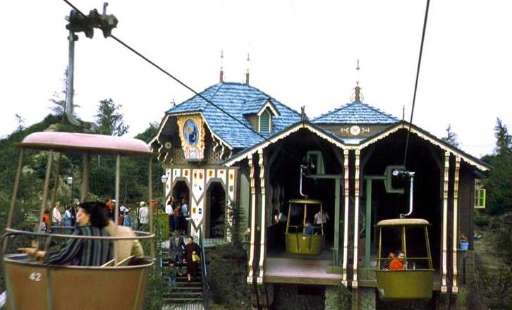 Disneyland Matterhorn tramway