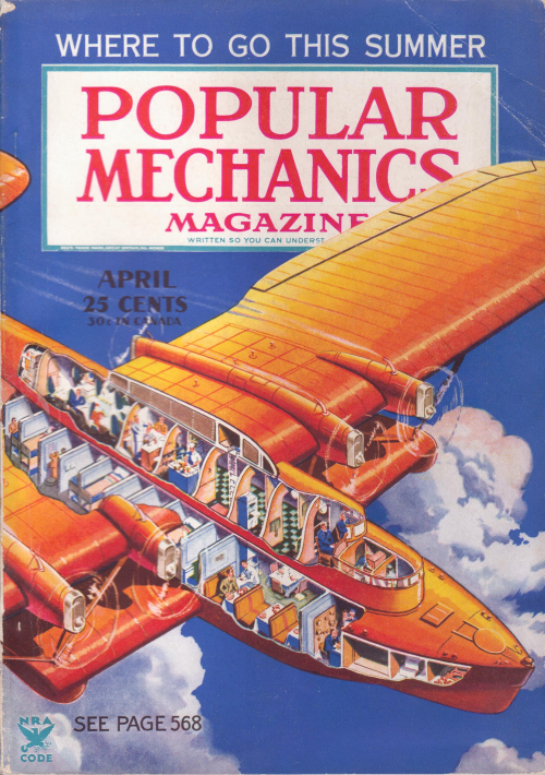 Popular Mechanics Flying Boat