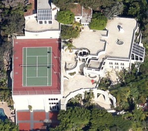 1235 Sierra Alta Way West Hollywood CA Satellite View 2013