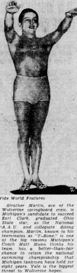 Strother Martin, AAU Champion