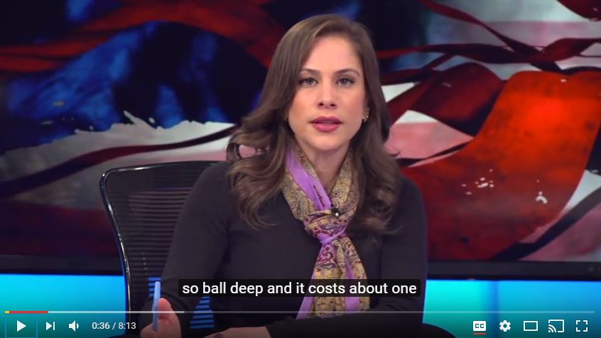 Ana Kasparian Says Balls Deep