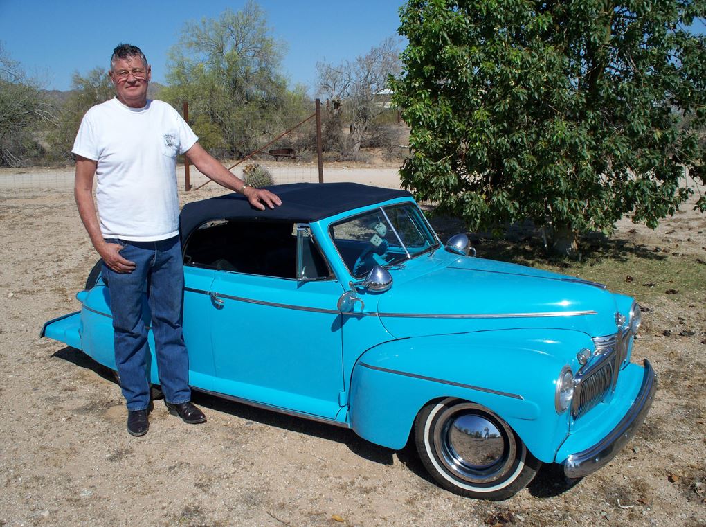 Ernie Adams Half Scale Model of 1942 Ford