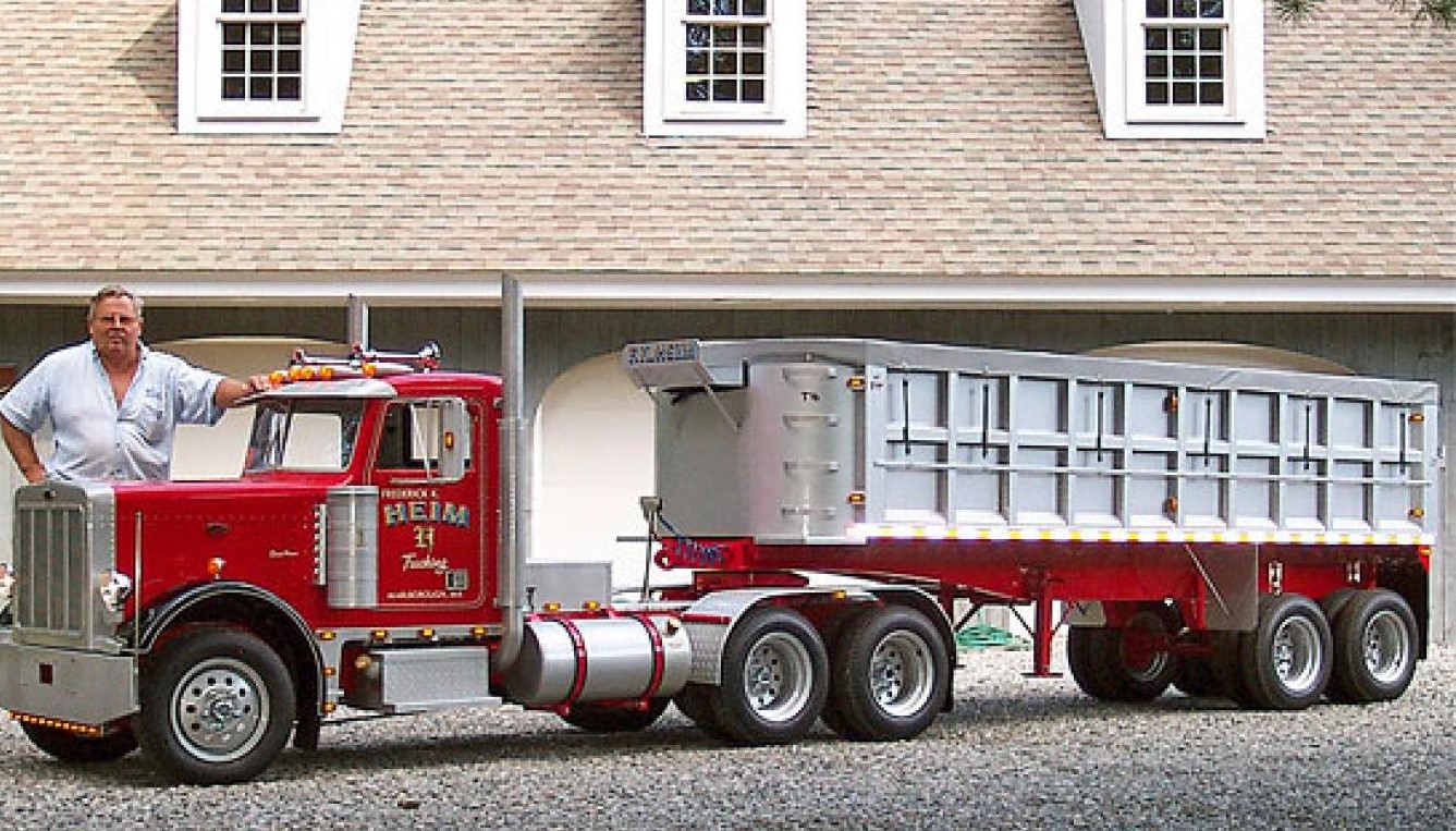 Fred Heim Truck Scale Model