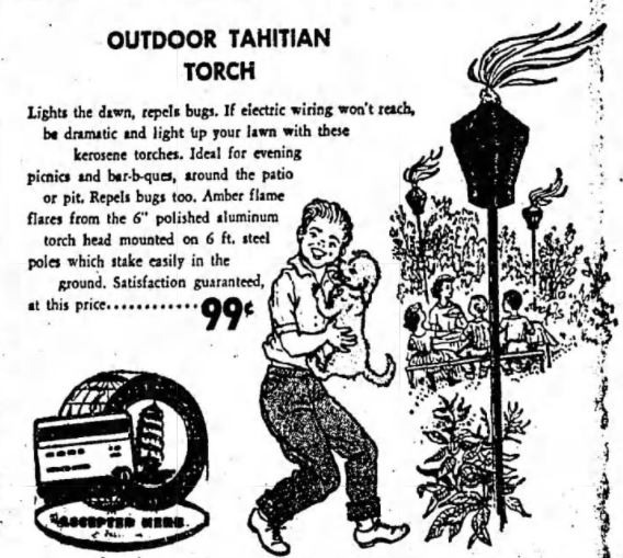 Tiki Torch 1960