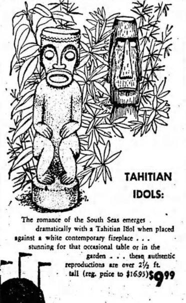 Vintage Tahitian Idols