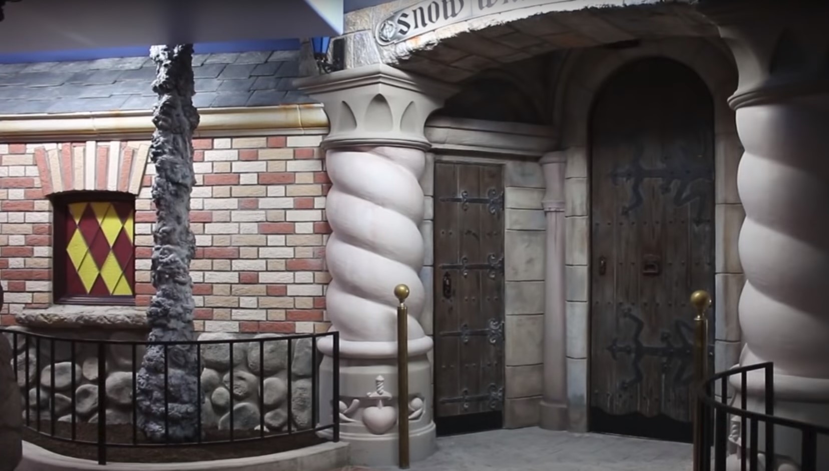 Basement Fantasyland Snow White Door