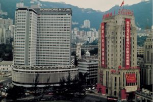 Bank of China Hong Kong and Hilton Hotel