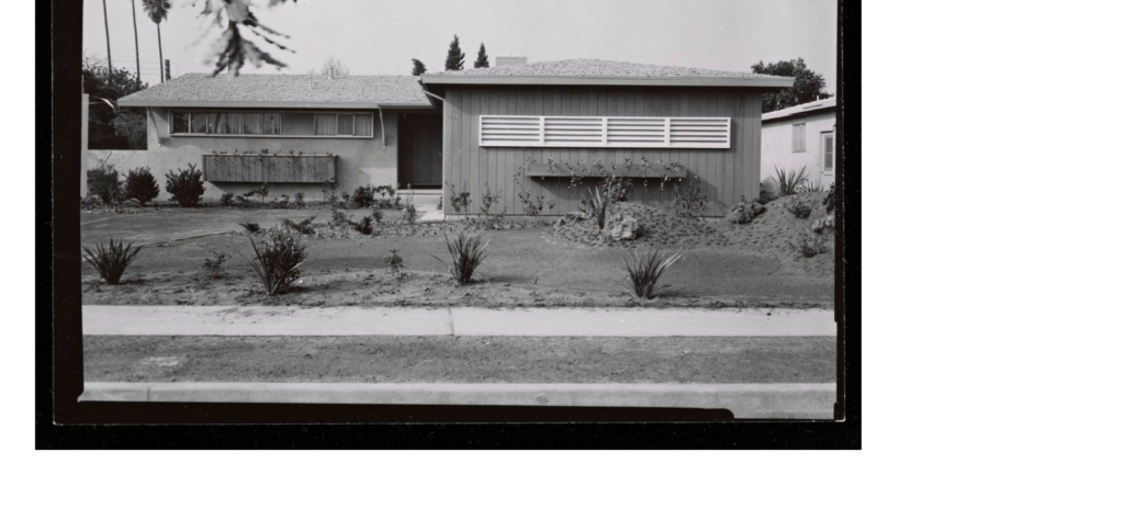 Spadrom Estates House, Anaheim, CA 1956