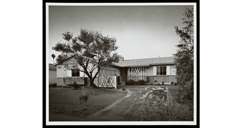 Spadrom Estates House, Anaheim, CA 1956