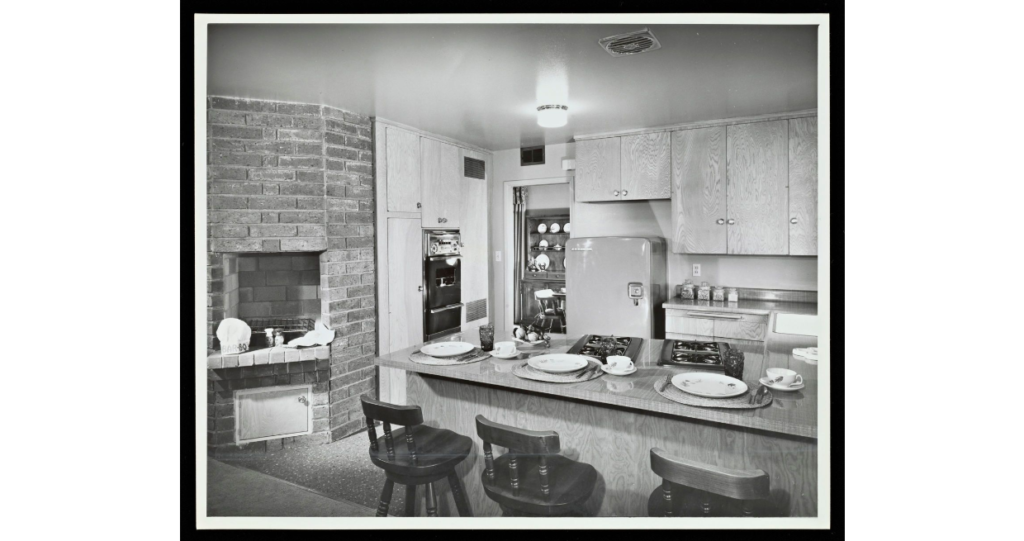 Spadrom Estates House, Anaheim, CA 1956