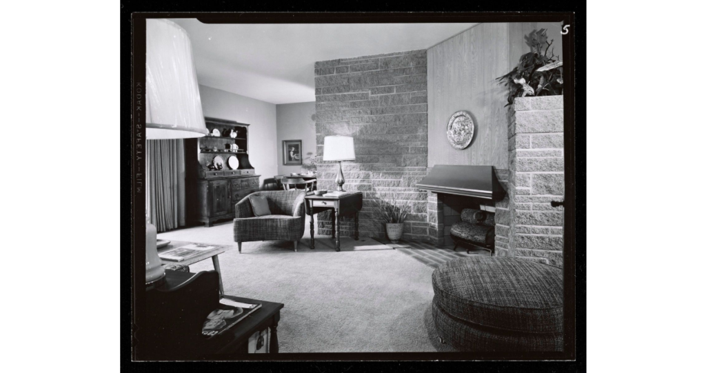 Spadrom Estates House, Anaheim, CA 1956