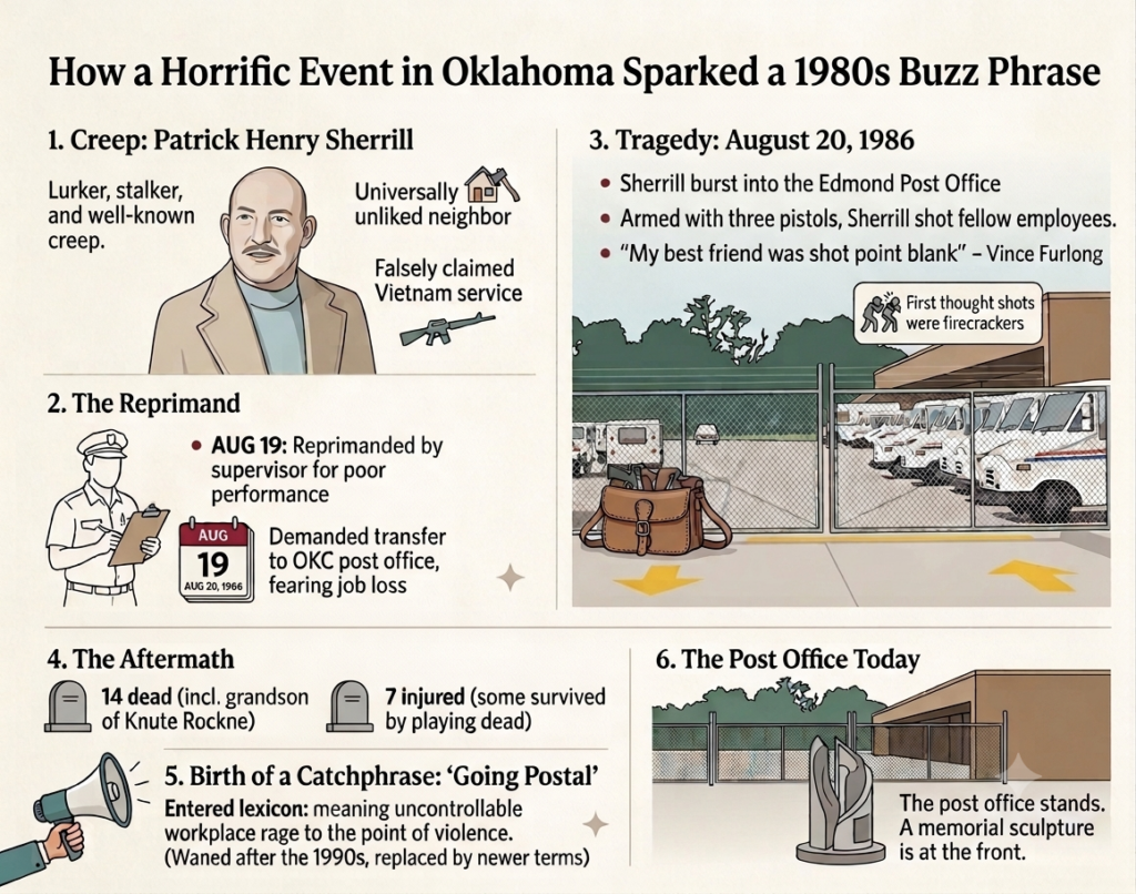 How a Horrific Event in Oklahoma Sparked the 1980s Buzz Phrase "Going Postal"